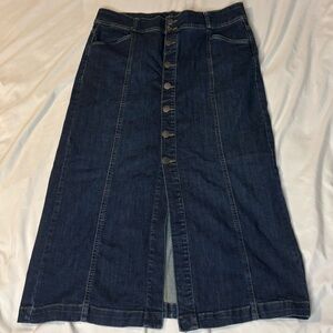 Style & Co. Blue Denim Skirt